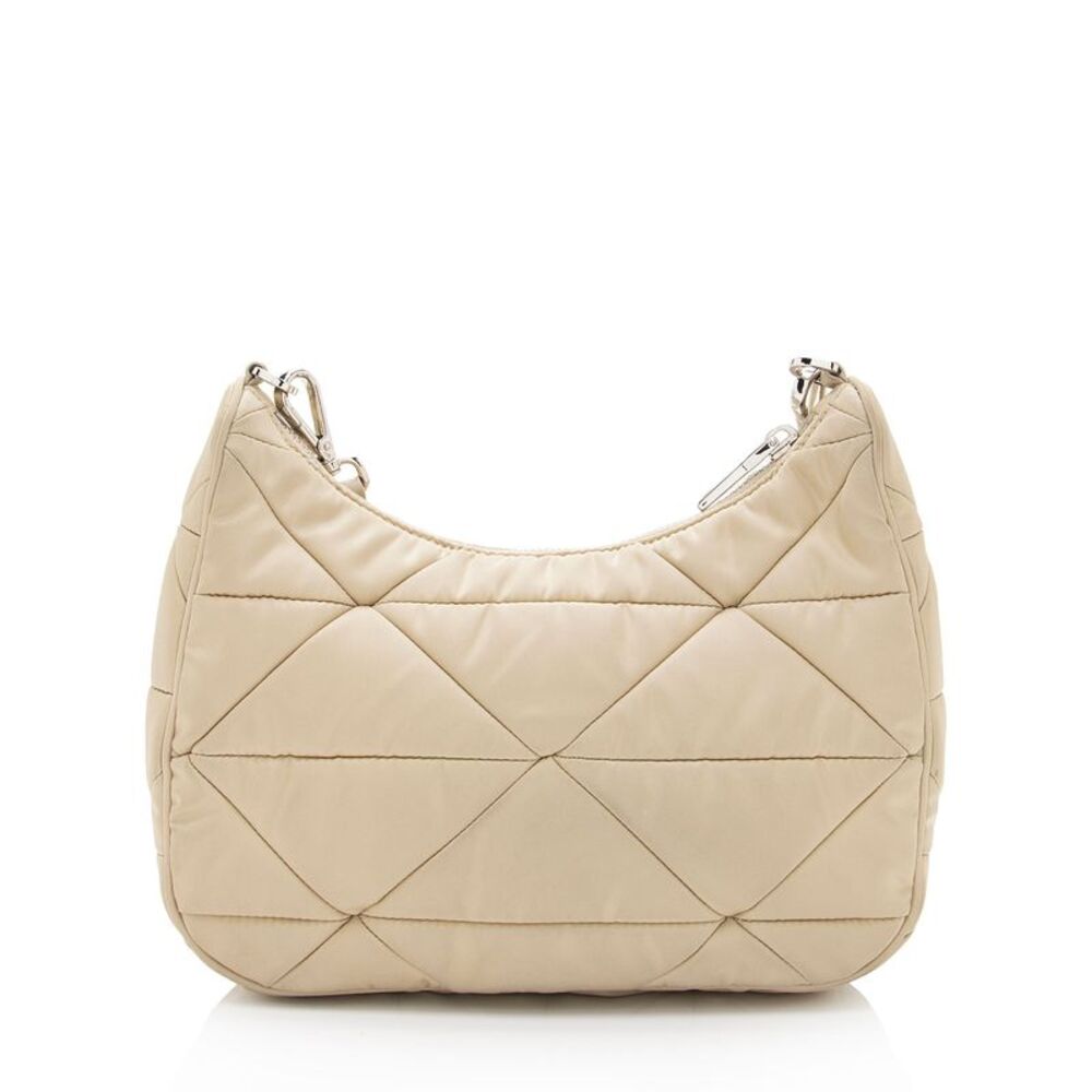 Prada Quilted Padded Re-Nylon Hobo - Picture 3 of 15